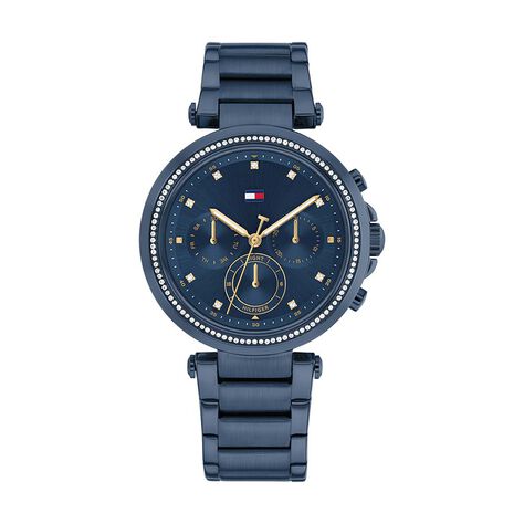 Montre Tommy Hilfiger Emily Bleu - Montres Femme | Histoire d&rsquo;Or