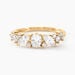 Bague Gatsby Or Jaune Oxyde De Zirconium - Bagues solitaires Femme | Histoire d’Or