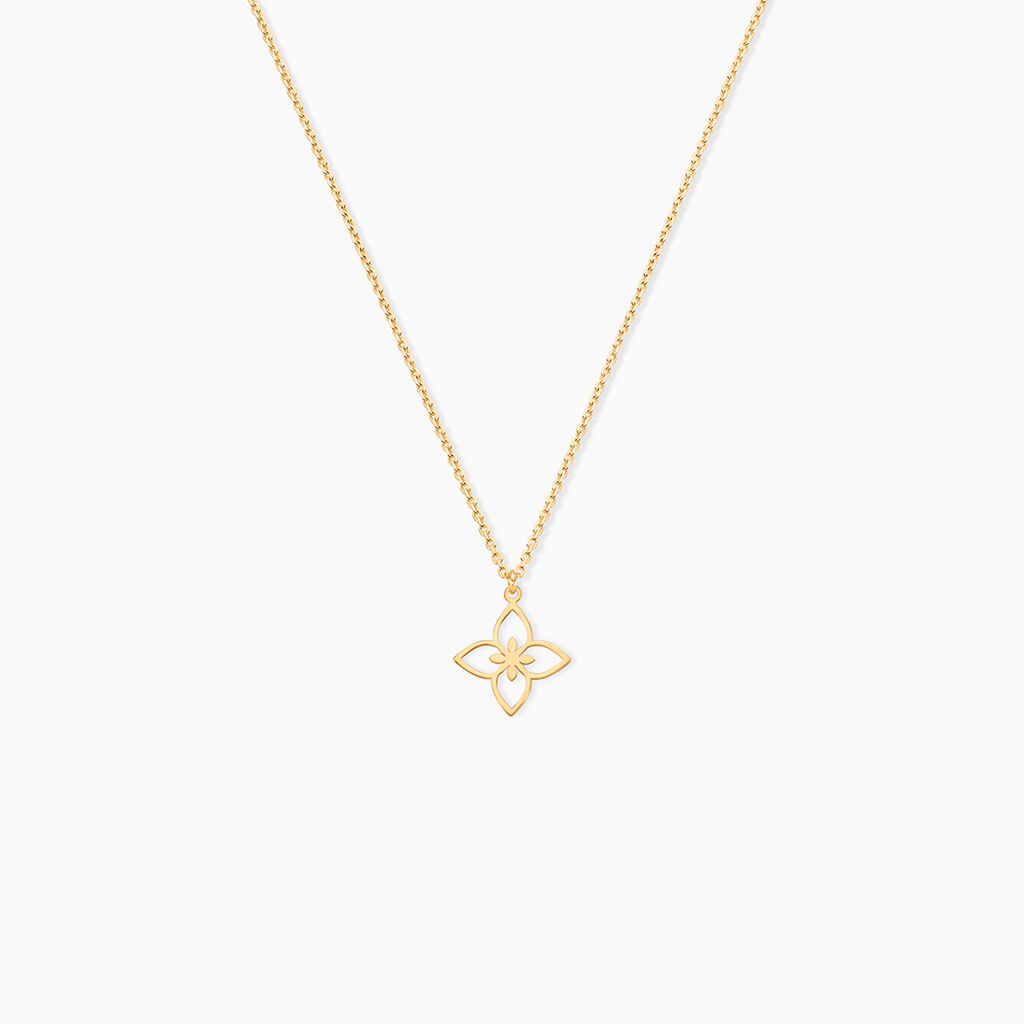 Collier Geert Or Jaune - Bijoux sans pierre Femme | Histoire d&rsquo;Or