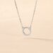 Collier Jaya Argent Blanc Oxyde De Zirconium - Colliers fantaisie Femme | Histoire d’Or