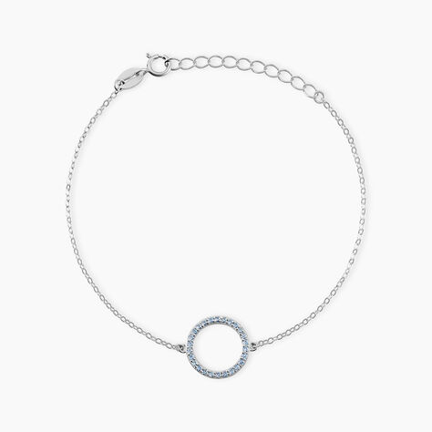 Bracelet Ambroisie Argent Blanc Oxyde De Zirconium - Bracelets Femme | Histoire d’Or