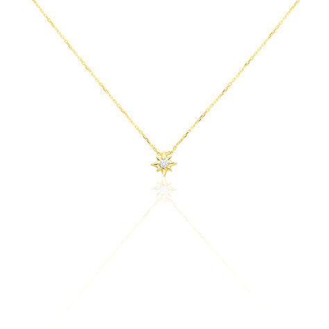 Collier Astralia Or Jaune Oxyde De Zirconium - Colliers Femme | Histoire d’Or