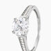 Bague Viky Argent Blanc Oxyde De Zirconium - Bagues solitaires Femme | Histoire d’Or