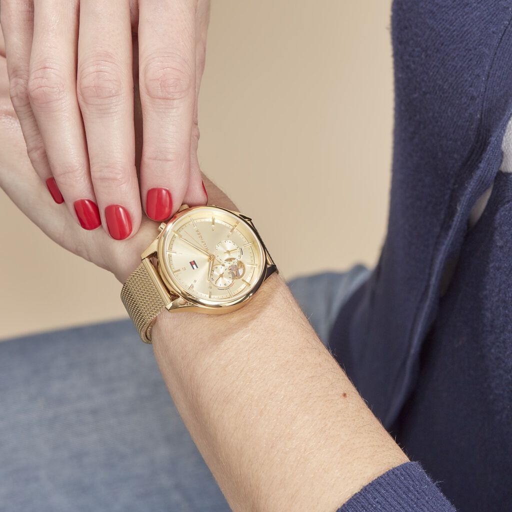 Montre Tommy Hilfiger Quinn Doré - Montres Femme | Histoire d’Or