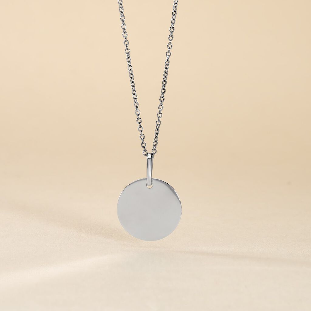 Pendentif Elisandre Argent Blanc - Pendentifs Unisex | Histoire d’Or