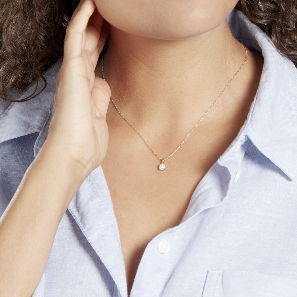 Collier Artemis Or Jaune Diamants - Colliers Femme | Histoire d’Or