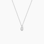 Collier Stellie Argent Blanc Oxyde De Zirconium - Colliers fantaisie Femme | Histoire d&rsquo;Or
