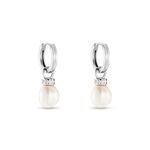 Boucles D'oreilles Pendantes Argent Blanc Iribert Perles De Culture - Boucles d'oreilles fantaisie Femme | Histoire d&rsquo;Or