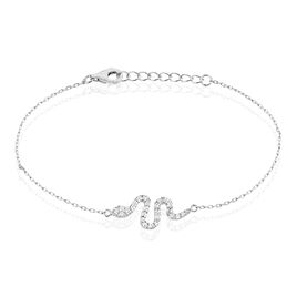 Bracelet Eponine Argent Blanc Oxyde De Zirconium - Bracelets fantaisie Femme | Histoire d’Or