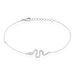 Bracelet Eponine Argent Blanc Oxyde De Zirconium - Bracelets fantaisie Femme | Histoire d’Or