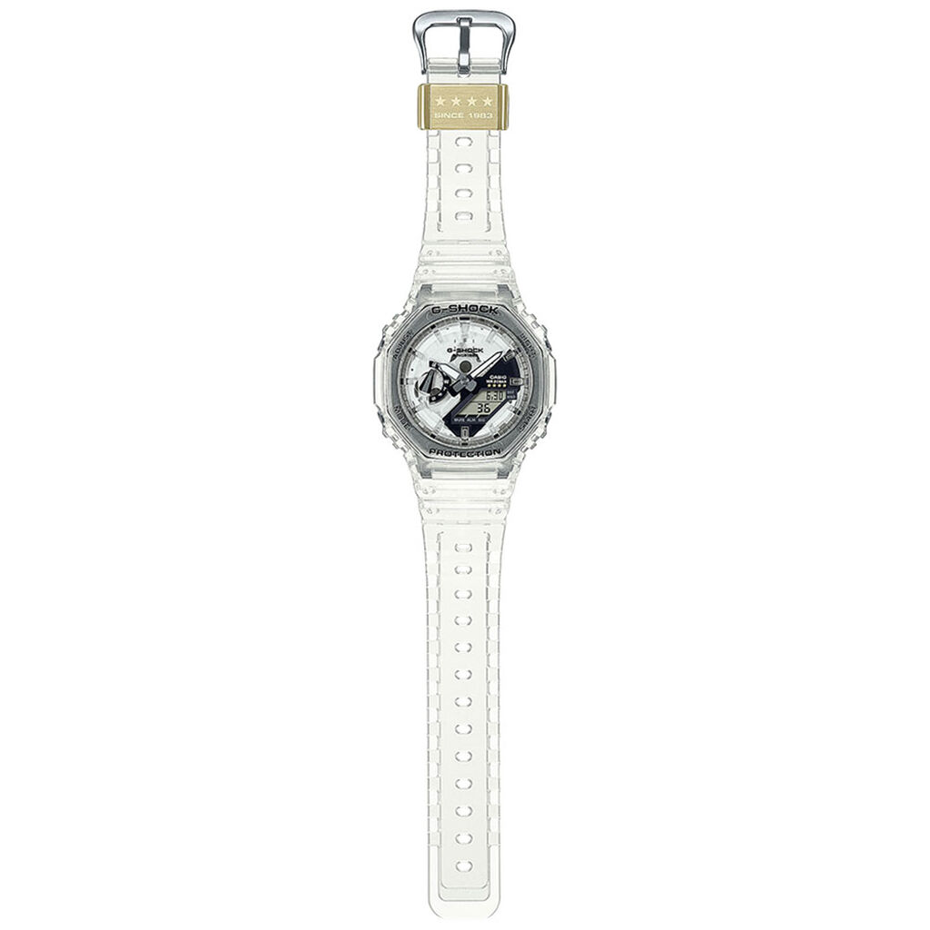 Montre Casio G-shock Bicolore Blanc / Noir - Montres Homme | Histoire d&rsquo;Or