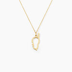 Pendentif Corse Plaqu&eacute; Or Jaune - Pendentifs Famille | Histoire d&rsquo;Or