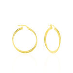 Cr&eacute;oles Maelia Or Jaune - Boucles d'oreilles cr&eacute;oles Femme | Histoire d&rsquo;Or