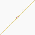 Bracelet Or Jaune Avaya Oxyde De Zirconium - Bracelets Enfant | Histoire d&rsquo;Or