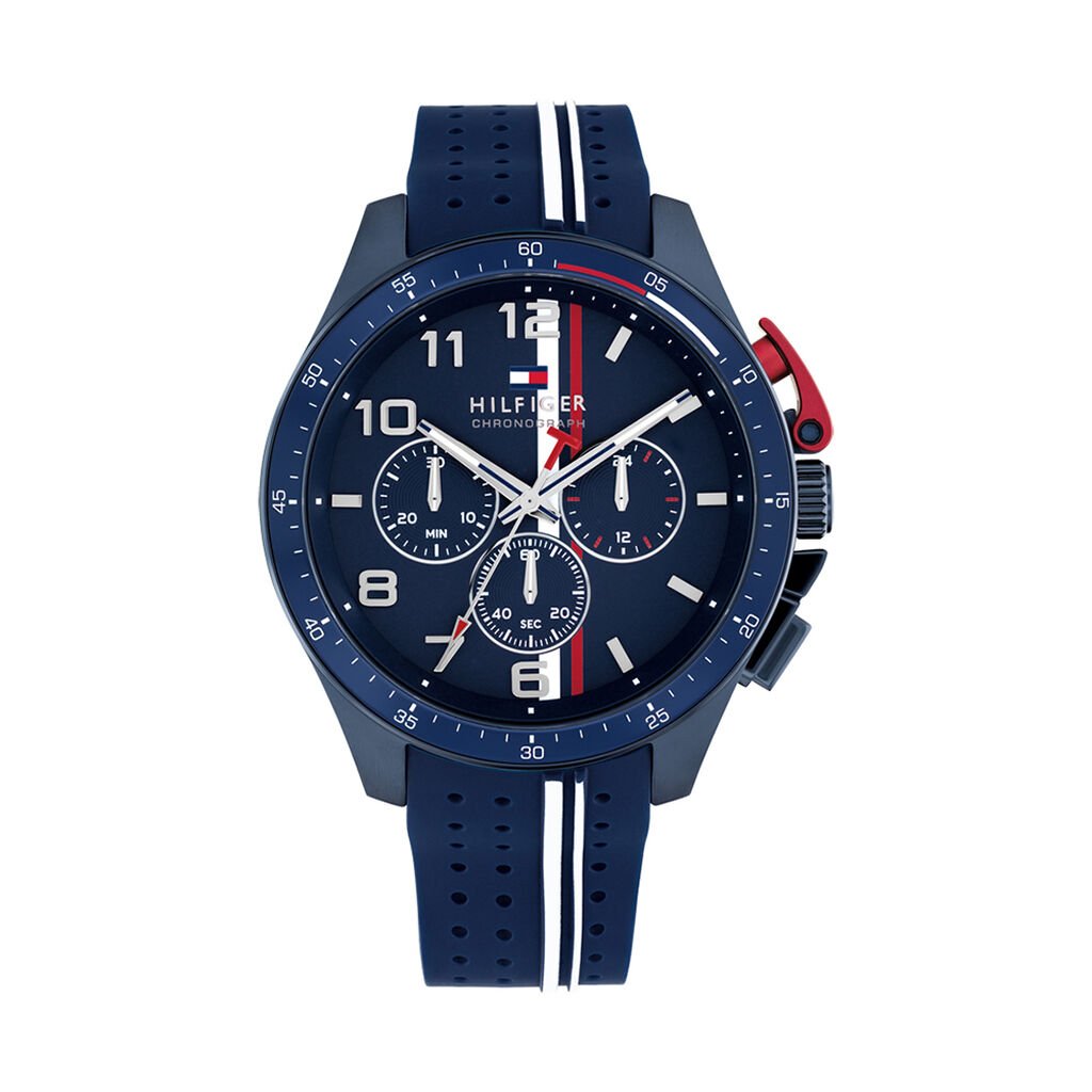 Montre Tommy Hilfiger Bank Bleu - Montres Homme | Histoire d’Or