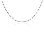 Collier Maille Argent Carrus - Chaines Homme | Histoire d&rsquo;Or