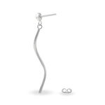 Boucles D'oreilles Pendantes Yaell Argent Blanc - Boucles d'oreilles fantaisie Femme | Histoire d&rsquo;Or
