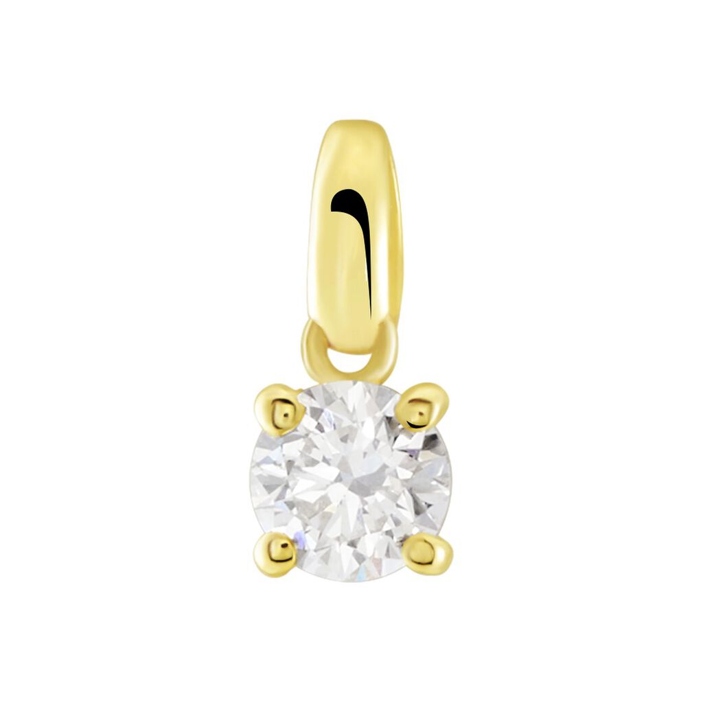 Pendentif Aphrodite Or Jaune Diamant