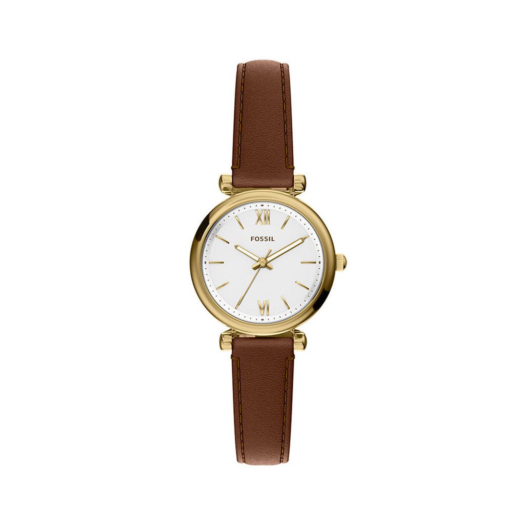 Montre Fossil Carlie Mini Blanc - Montres Femme | Histoire d&rsquo;Or
