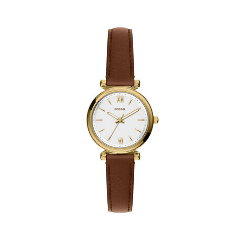 Montre Fossil Carlie Mini Blanc - Montres Femme | Histoire d&rsquo;Or