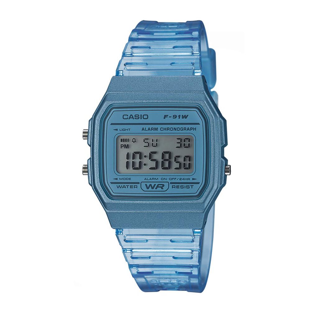 Montre Casio Collection Vintage Edgy Bleu - Montres Unisex | Histoire d&rsquo;Or