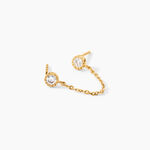 Bijou D'oreille Unitaire Camila Or Jaune Oxyde De Zirconium - Piercings d'oreilles Femme | Histoire d&rsquo;Or