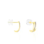 Cr&eacute;oles Timira Or Jaune Diamant - Boucles d'oreilles cr&eacute;oles Femme | Histoire d&rsquo;Or