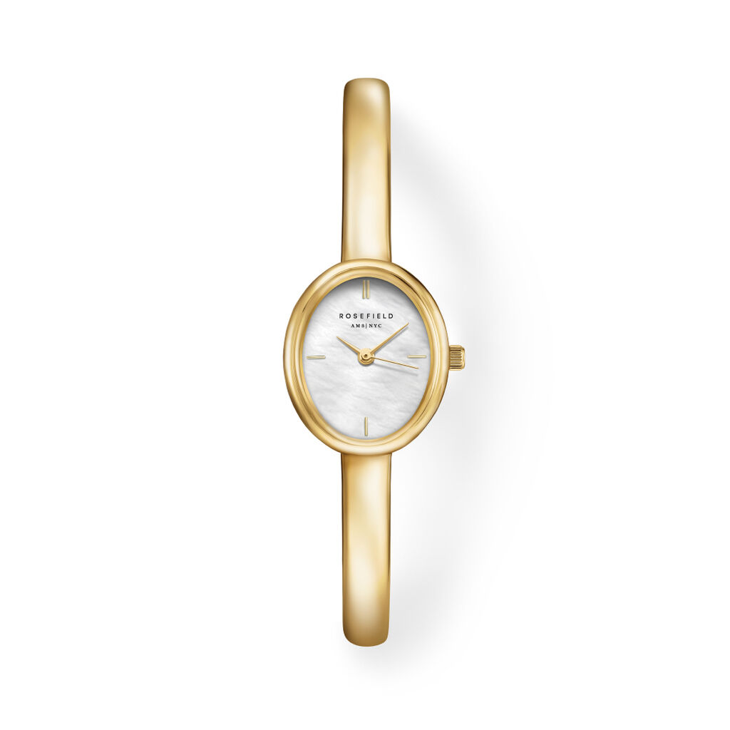 Montre Rosefield Studio Bangle Taille XS Nacre Blanche - Montres Femme | Histoire d&rsquo;Or
