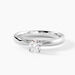 Bague Solitaire Iris Or Blanc Diamant - Bagues solitaires Femme | Histoire d&rsquo;Or