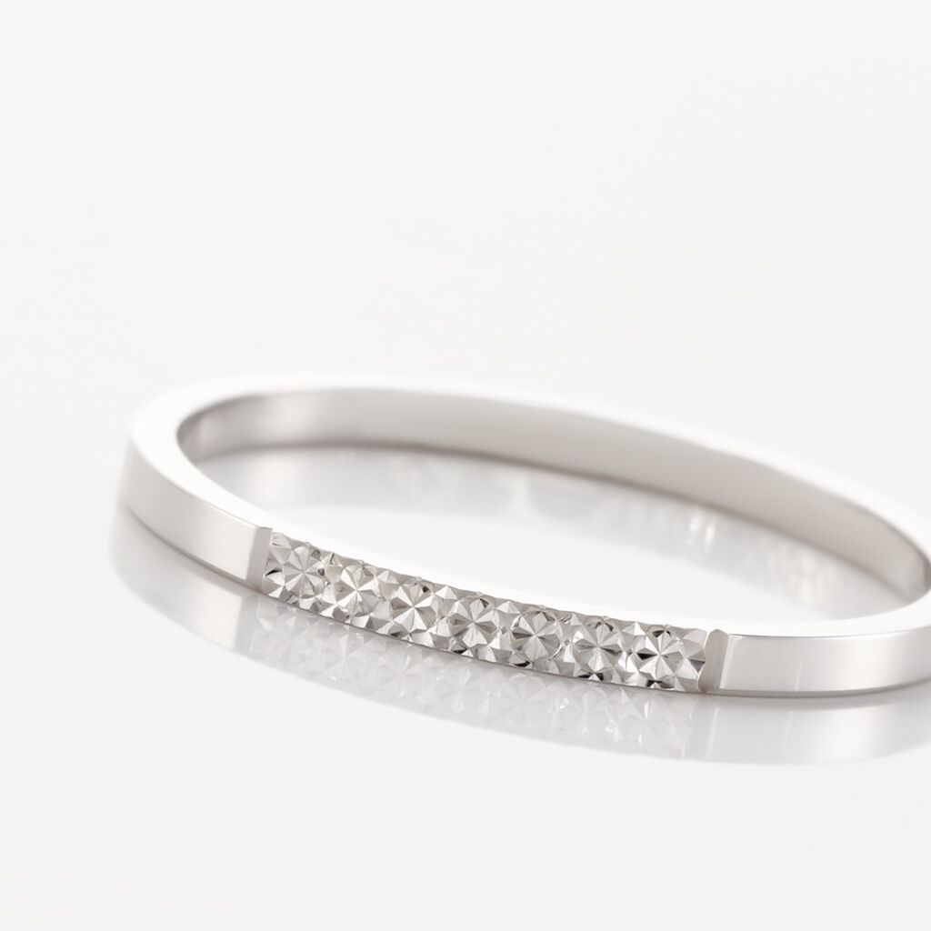 Alliance Piamanta Or Blanc - Alliances Unisex | Histoire d&rsquo;Or