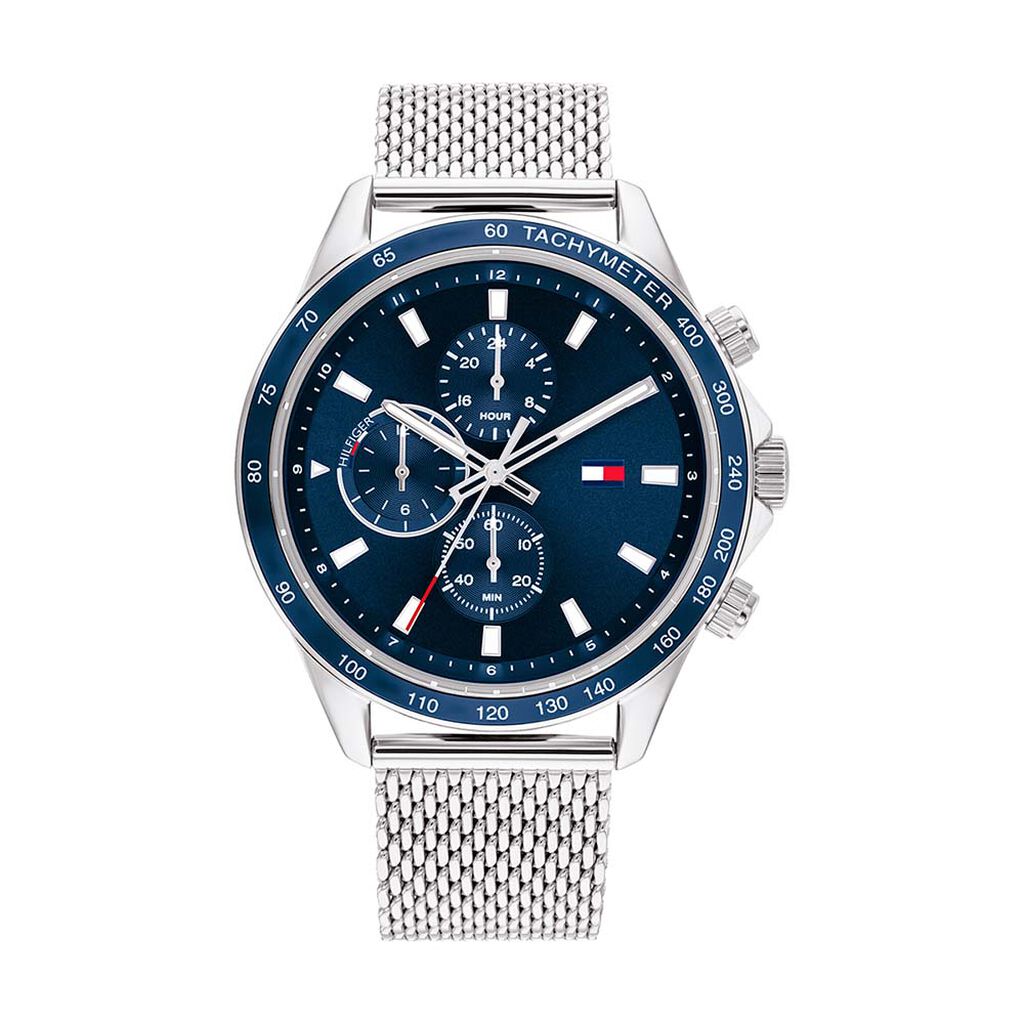 Montre Tommy Hilfiger Miles Bleu - Montres Homme | Histoire d&rsquo;Or