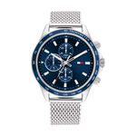 Montre Tommy Hilfiger Miles Bleu - Montres Homme | Histoire d&rsquo;Or