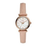 Montre Fossil Carlie Mini Nacre - Id&eacute;es cadeaux Femme | Histoire d&rsquo;Or