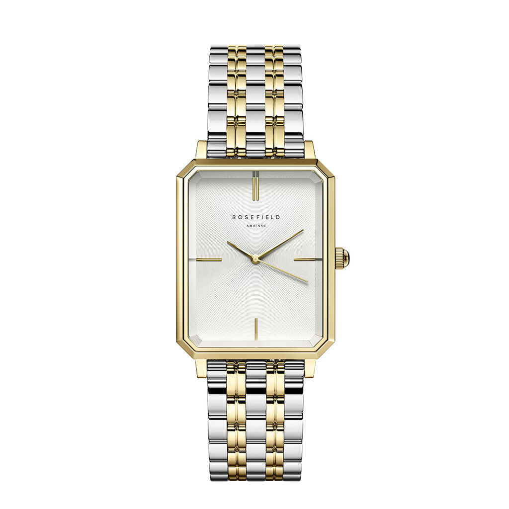 Montre Rosefield Octagon Blanc