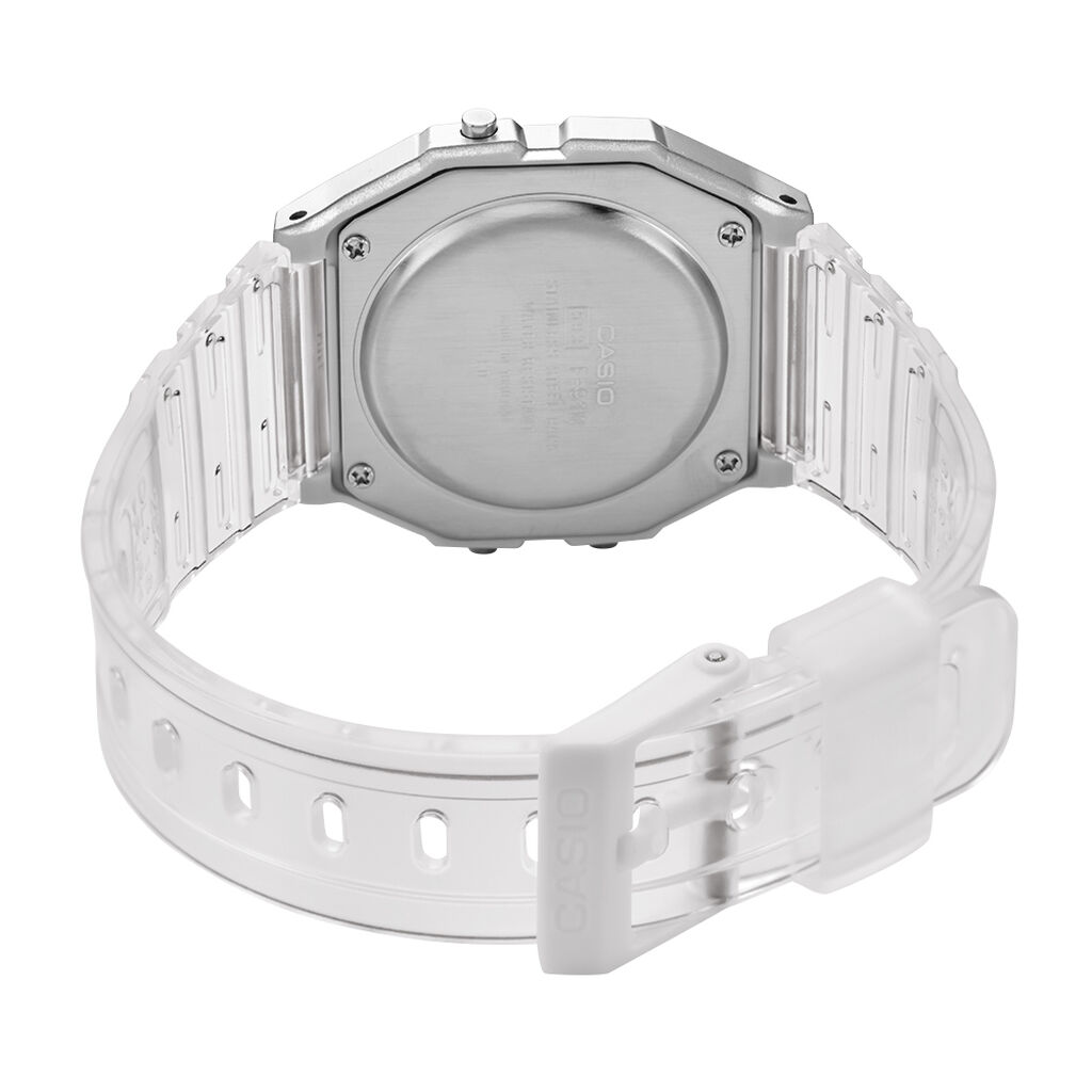 Montre Casio Collection Vintage Edgy Blanc - Id&eacute;es cadeaux Unisex | Histoire d&rsquo;Or