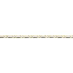 Collier Danae Plaquette Or Bicolore - Chaines Homme | Histoire d&rsquo;Or