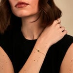 Bracelet Vintage Love Plaque Or Jaune Aventurine - Bracelets Femme | Histoire d&rsquo;Or