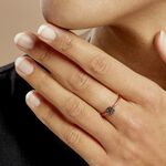 Bague Fares Argent Rose Spinelle - Bagues avec pierre Femme | Histoire d&rsquo;Or