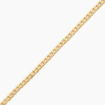 Bracelet Iris Or Jaune Maille Gourmette - Bracelets cha&icirc;ne Femme | Histoire d&rsquo;Or