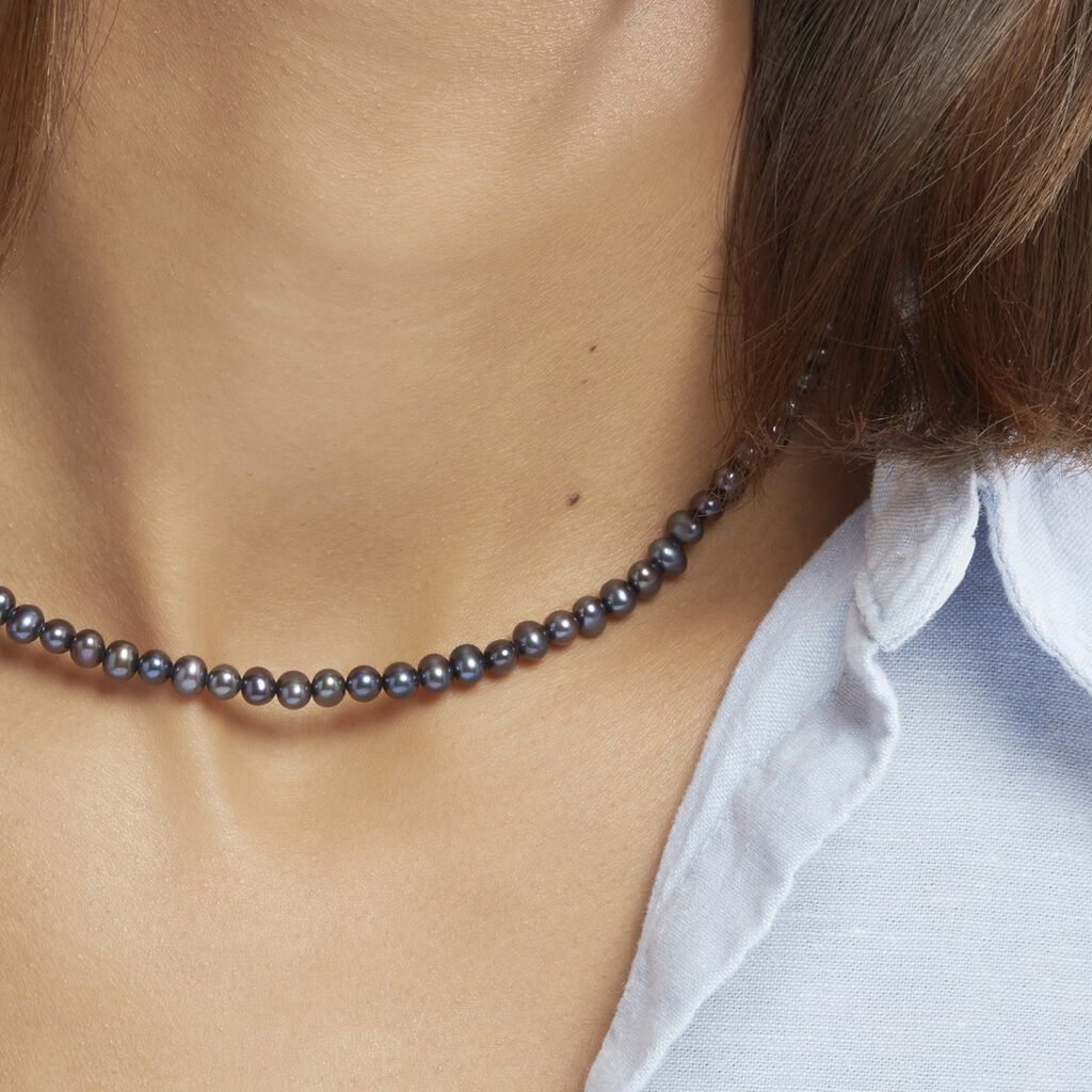 Collier Severiane Or Jaune Perle De Culture - Colliers Femme | Histoire d’Or