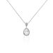 Collier Argent Blanc Zelie Oxyde De Zirconium - Colliers Femme | Histoire d’Or