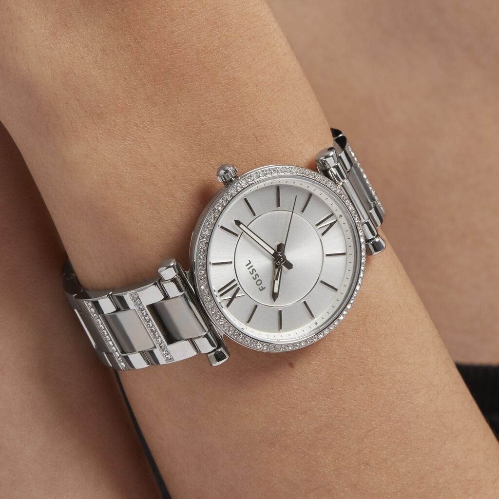 Montre Fossil Carlie Argent - Montres Femme | Histoire d’Or