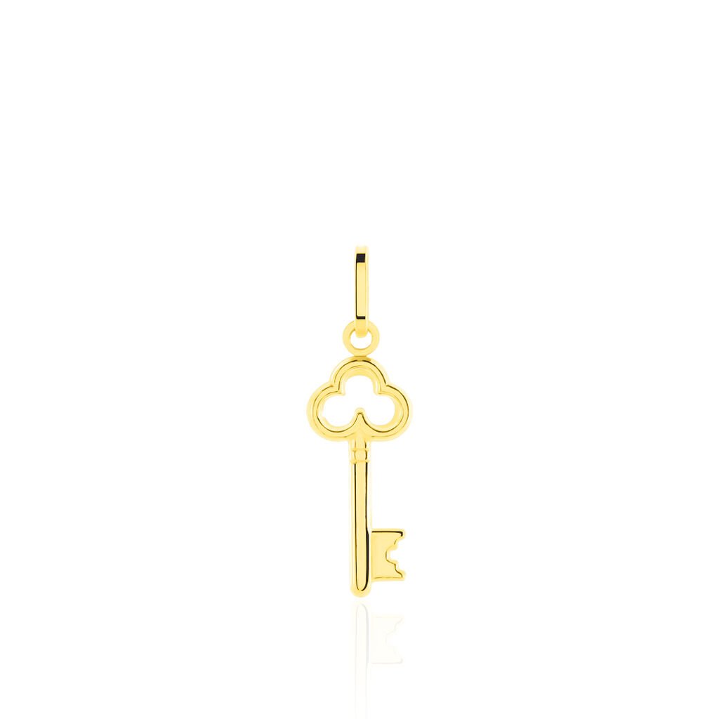 Pendentif Fatilia Clef Coeur Or Jaune - Pendentifs Famille | Histoire d’Or