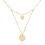 Collier Nuala Plaqu&eacute; Or Jaune - Colliers doubles et triples cha&icirc;nes Femme | Histoire d&rsquo;Or