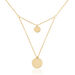 Collier Nuala Plaqué Or Jaune - Colliers doubles et triples chaînes Femme | Histoire d’Or