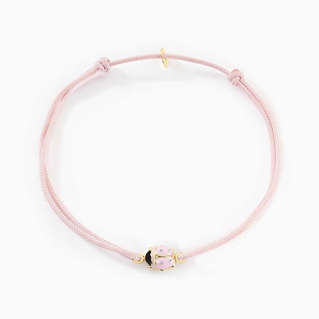 Bracelet Linnaea Or Jaune Oxyde De Zirconium - Bracelets cordon Enfant | Histoire d&rsquo;Or