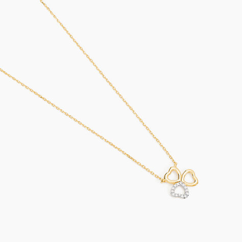 Collier Or Jaune Helisende Diamants - Colliers Femme | Histoire d&rsquo;Or