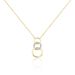 Collier Kristeen Or Bicolore Diamant Blanc - Colliers Femme | Histoire d’Or