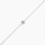 Bracelet Auxana Argent Blanc Oxyde De Zirconium - Bracelets Femme | Histoire d&rsquo;Or