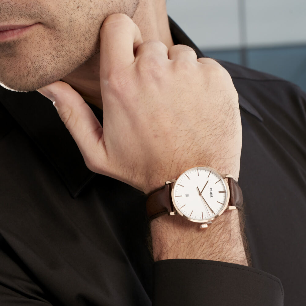 Montre cluse marron hotsell